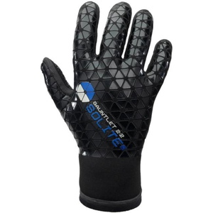 2025 Solite 2/2mm Gauntlet Wetsuit Gloves 22025 - Black